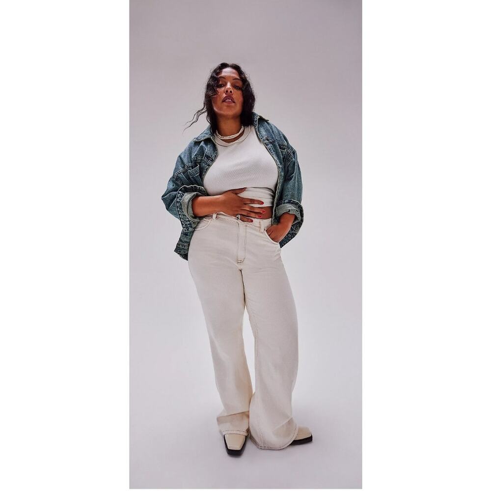 We the Free Tinsley Baggy High Rise Straight leg jean/size 31/NWT